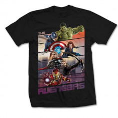 Tricou Marvel - Avengers: Bars foto