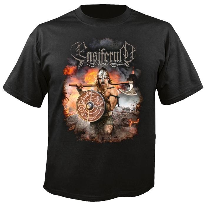 Tricou Ensiferum - Viking Warrior foto mare Tricou Ensiferum - Viking Warrior foto mare
