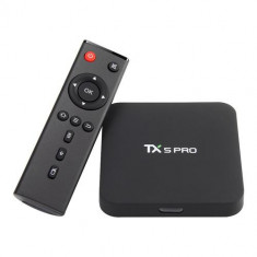 Media player TV BOX PC TX5 PRO 4K,Quad Core 2.0, 2GB DDR3,16GB,Android 6 foto