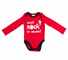 Body Copil Mini Rock Mini Rock - Ascult Rock cu Mami foto