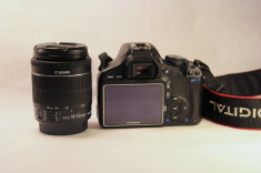 Canon EOS 550D 18-55 IS STM - lentile wide + macro + card 16GB foto