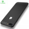 Carcasa protectie FLOVEME pentru iPhone 7 Plus, mata, neagra, protectie camera