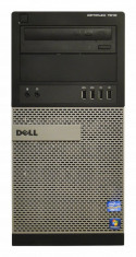 Calculator DELL Optiplex 7010 Tower, Intel Core i5 Gen 3 3470 3.2 GHz, 4 GB DDR3, 500 GB HDD SATA, DVDRW foto