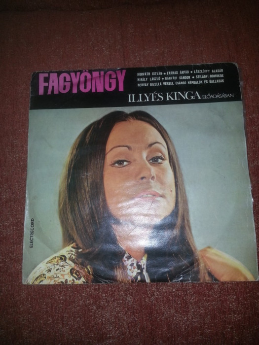 Electrecord discoteca scolarilor Illyes Kinga Fagyongy EXE 0813 vinil vinyl