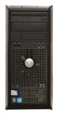 Calculator DELL Optiplex 380 Tower, Intel Pentium Dual Core E5800 3.2 GHz, 2 GB DDR3, 160 GB HDD SATA, DVDRW, Windows 7 Home Premium, 3 Ani Garantie foto