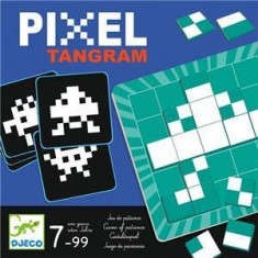 Joc Pixel Tangram Djeco foto