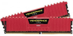 DDR4 Corsair Vengeance LPX Red 16GB (2x8GB) 2666MHz CL16 1.20V foto