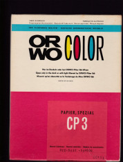 OR WO Color papier CP 3 foto