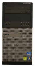 Calculator Dell Optiplex 3010 Tower, Intel Core i5 Gen 3 3470 3.2 GHz, 4 GB DDR3, 500 GB HDD SATA, DVDRW foto