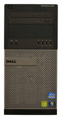 Calculator Dell Optiplex 3010 Tower, Intel Core i3 Gen 3 3220 3.3 GHz, 4 GB DDR3, 500 GB HDD SATA, DVDRW foto