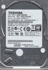 Hard disk 2,5 HDD laptop 320 Gb Toshiba SATA 2 5400 Rpm 100% MQ01ABD032 9,5mm foto