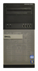 Calculator DELL Optiplex 7010 Tower, Intel Core i3 Gen 3 3220 3.3 GHz, 4 GB DDR3, 250 GB HDD SATA, DVD foto