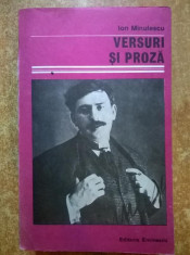 Ion Minulescu ? Versuri si proza foto