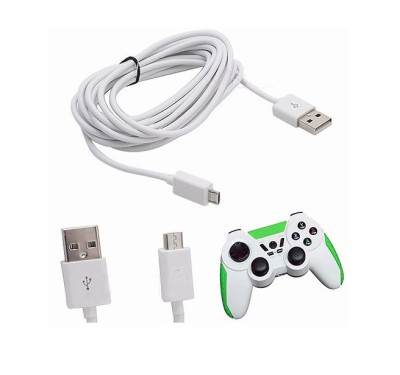 Cablu USB pentru incarcare controller / maneta Xbox One sau PlayStation 4 (PS4) foto