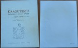 Cumpara ieftin Dragutescu , Catalogul operei ,1937 - 1959 , Roma ,cu autograf si desen original