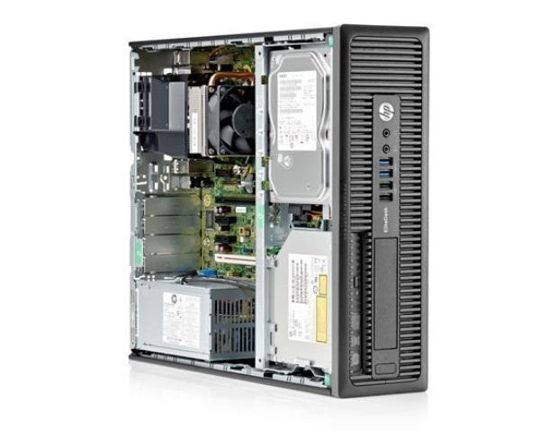 Calculator HP EliteDesk 800 G1 Desktop, Intel Core i5 Gen 4 4570 3.2 GHz, 4 GB DDR3, 500 GB HDD SATA, Windows 10 Home foto mare Calculator HP EliteDesk 800 G1 Desktop, Intel Core i5 Gen 4 4570 3.2 GHz, 4 GB DDR3, 500 GB HDD SATA, Windows 10 Home foto mare