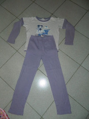 Pijama de fete, fetite, marimea 7-10 ani, 122-134 cm. COMANDA MINIMA 30 LEI! foto