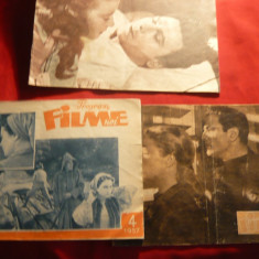 3 numere din Revista "Filme Noi" : 3, 4 si 6 -1957