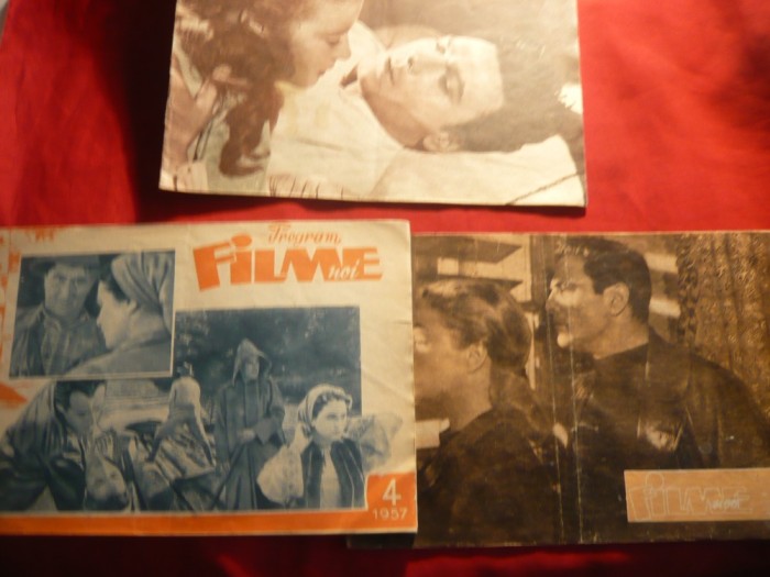 3 numere din Revista &quot;Filme Noi&quot; : 3, 4 si 6 -1957