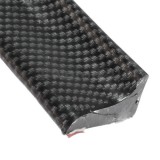 Eleron din cauciuc tip M imitatie CARBON 1,5m x 3,5cm, Universal