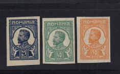 FERDINAND NEEMISE MOSCOVA 1917 - LOT 3 MARCI NEDANTELATE - MNH foto