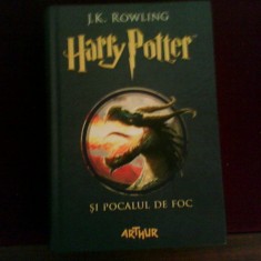 J.K. Rowling Harry Potter si pocalul de foc, editie legata