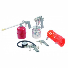 Scule pneumatice si accesorii compresor kit 5 piese , Silverline Air Tools &amp;amp; Compressor Accessories Kit 5pce foto