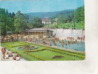 bnk cp Geoagiu Bai - Strandul - circulata - marca fixa foto