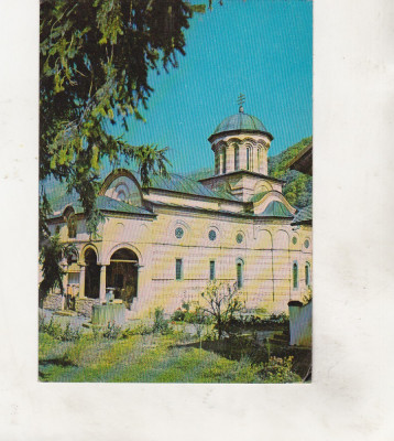 bnk cp Manastirea Cozia - Vedere - circulata - marca fixa foto