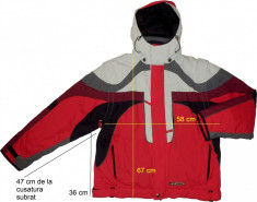 Geaca ski schi ZIENER originala, detasabila vesta (M) cod-450399 foto