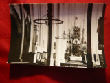 Ilustrata Brasov - Biserica Neagra - Interior -Altarul anii &#039;60