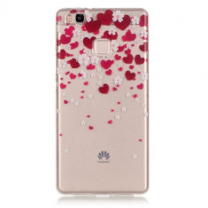 Husa Huawei P9 Lite 2016 - Gel TPU Red Hearts foto