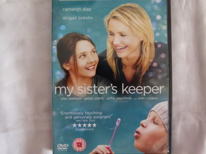 My sister&#039;s keeper - Cameron Diaz, dvd