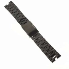 Bratara / curea metalica 22 mm. (MOTO 360/LG WATCH/SAMSUNG GEAR/PEBBLE etc.) foto