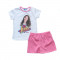 Pijama de vara Disney Soy Luna alb/roz