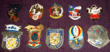 Lot 10 embleme metalice de Carnaval, diferite Carnavaluri din Europa