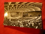 Ilustrata - Sala Palatului - interior , circulat 1963, Circulata, Fotografie