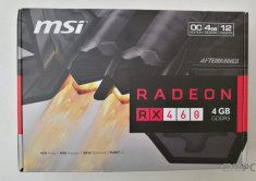 Placa video MSI Radeon RX 460 OC 4GB DDR5 128-bit ( garantie 12.2018 - OFERTA ) foto