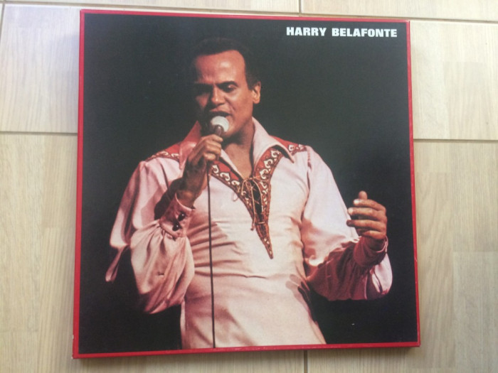 Harry Belafonte box set 3 LP disc vinyl selectii muzica latin pop soul jazz VG+