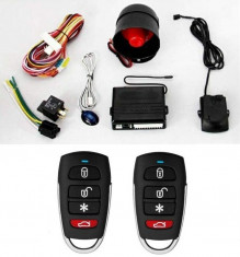 Alarma auto K606 cu 2 telecomenzi Auto Light foto