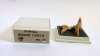 2 dinti de rechin in cutie de plastic - Fossil Shark Tooth Sea Life, cca 3 cm