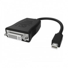 Cablu adaptor Mini Displayport tata la DVI mama 1080P suporta 4K, negru foto