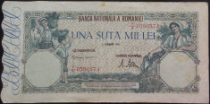 Bancnota 100000 lei - ROMANIA, anul 1946 / Octombrie *cod 35 foto