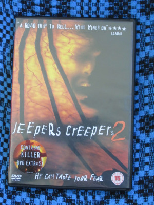 JEEPERS CREEPERS 2 (1 DVD FILM HORROR / GROAZA - STARE FOARTE BUNA!!!) foto