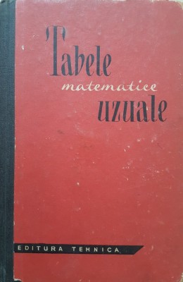 TABELE MATEMATICE UZUALE foto