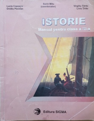 ISTORIE MANUAL PENTRU CLASA A XI-A - Sorin Mitu foto