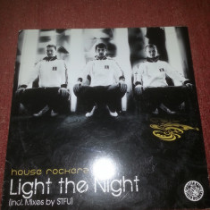 House Rockerz ‎-Tiger 2008 Ger- Light The Night 12" Maxi single vinil