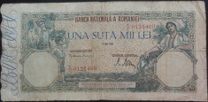 Bancnota 100000 lei - ROMANIA, anul 1946 / Mai *cod 12 foto