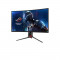 Monitor LED Gaming Curbat Asus XG27VQ 27 inch 4ms Grey Red