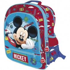 Ghiozdan pentru scoala Mickey Mouse 41 cm foto